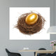 Gold egg Wall Decal