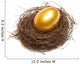 Gold egg Wall Decal