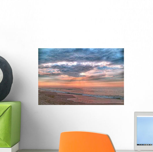 Morning Sea before Storm Wall Decal Design 2