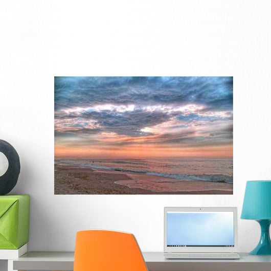 Morning Sea before Storm Wall Decal Design 2