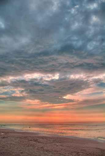 Morning Sea before Storm Wall Decal Design 1