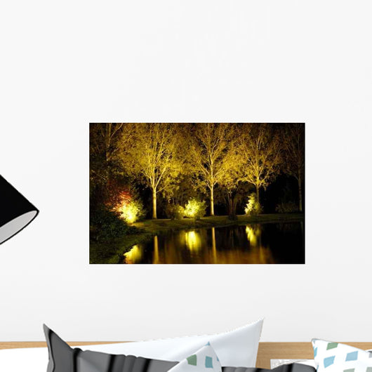 Pond Night Wall Decal