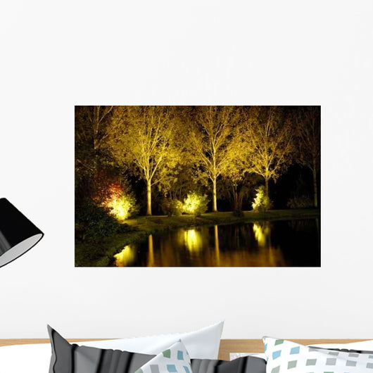 Pond Night Wall Decal