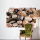 polished stones Wall Mural