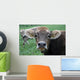 Portrait Cow Wall Mural