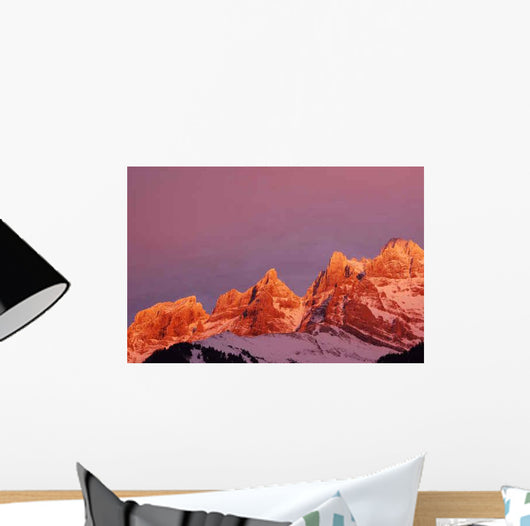 Dents Du Midi Wall Decal