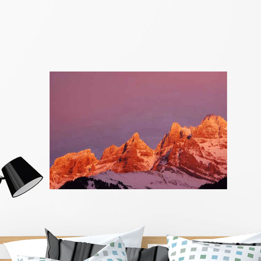 Dents Du Midi Wall Decal