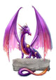 Purple Fantasy Dragon Wall Decal