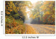 Autumn and Blue Ridge Parkway Wall Mural