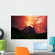 Erupting Volcano Wall Mural
