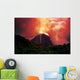 Erupting Volcano Wall Mural