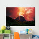 Erupting Volcano Wall Mural
