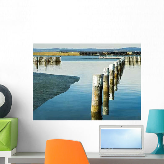 Lake Winter Wall Decal