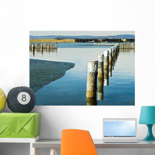 Lake Winter Wall Decal