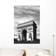triomphe in b&w Wall Mural
