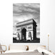 triomphe in b&w Wall Mural