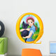 Oz Dorothy and Toto Wall Decal