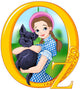 Oz Dorothy and Toto Wall Decal