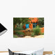 Santa Fe Cottage Wall Mural