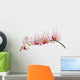 Orchid on White Wall Decal