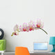 Orchid on White Wall Decal