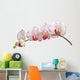 Orchid on White Wall Decal