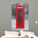 red london phone booth Wall Mural