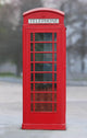 red london phone booth Wall Mural