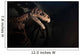 One Dinosaur Skeleton with Scary Shadows Wall Mural