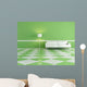 White Couch in a Classic Living Room Wall Mural