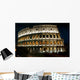 roman colliseum at night Wall Mural