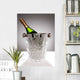 crystal champagne bucket Wall Mural