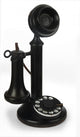 Candlestick Phone White Wall Mural