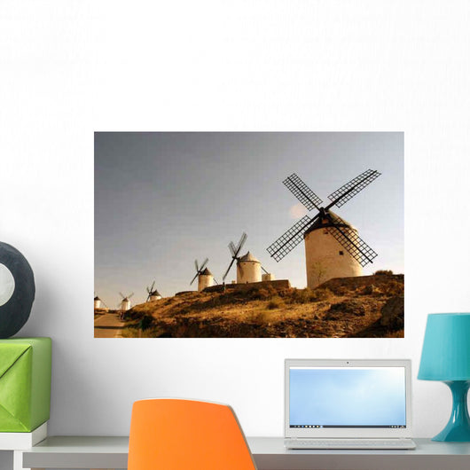 Windmills Consuegra Wall Decal
