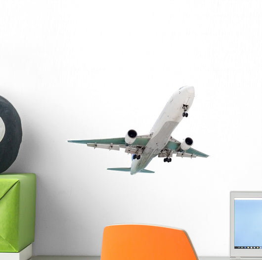 Passenger Airplane Wall Decal