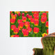 Field of Red Tulips Wall Mural
