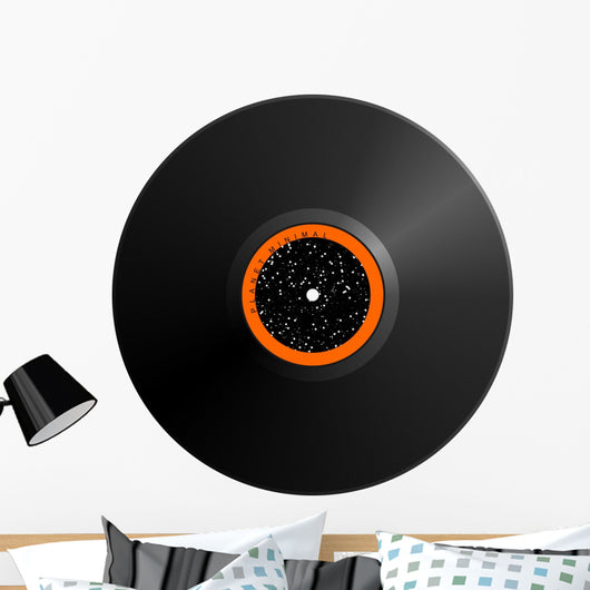 Stylish Classic 33rpm Vinyl Wall Mural
