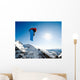 Snowboarding Action Wall Mural