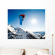 Snowboarding Action Wall Mural