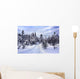 Snow Covered Tree Wall Mural