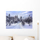 Snow Covered Tree Wall Mural