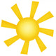 Sun Wall Decal