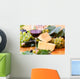 .wine in glass Wall Mural