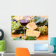 .wine in glass Wall Mural