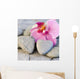 orchid and hearts Wall Mural