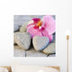 orchid and hearts Wall Mural