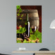 Red Wine Still Life With Cask Wall Mural
