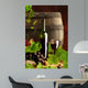 Red Wine Still Life With Cask Wall Mural