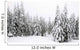 Winterwald Im Nebel Wall Mural