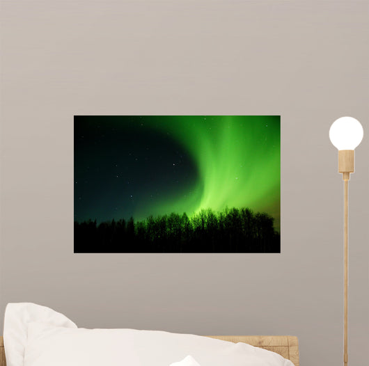 Aurora Rolling out from Wall Mural